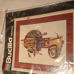 Bucilla Cross Stitch Indian Finery NWT